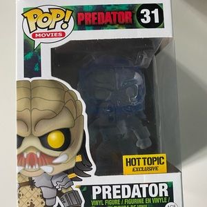 Funko Pop Predator with blood Hot Topic